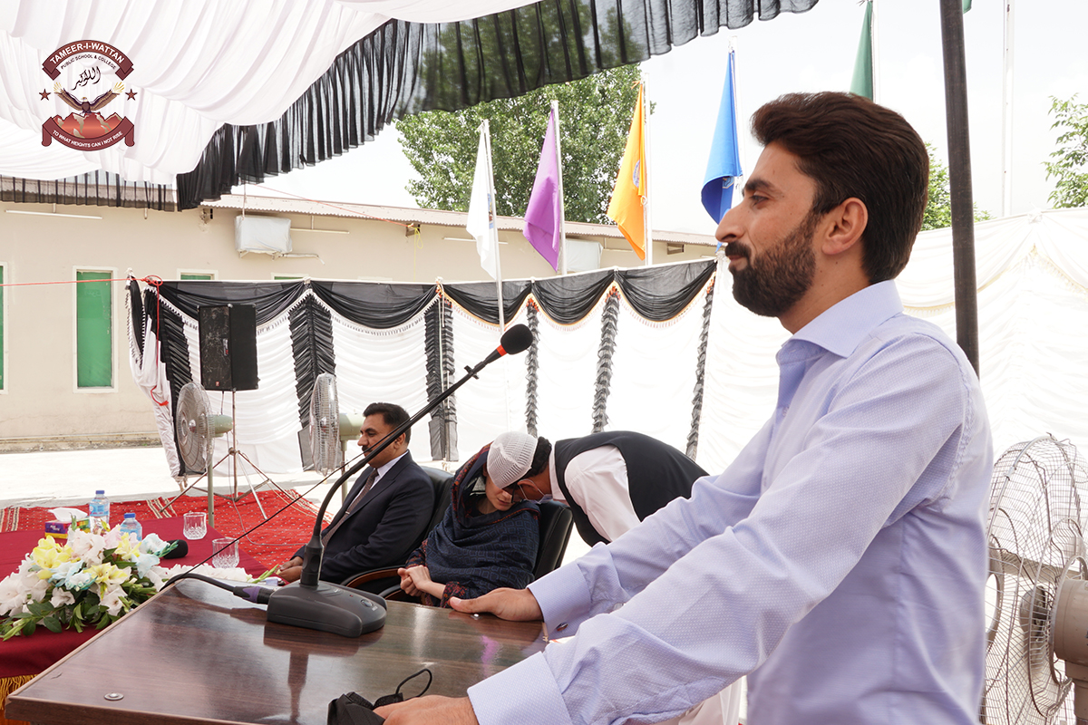 Welcome of Brigadier Rehan Maqsood Alam SI (M) Pic 2