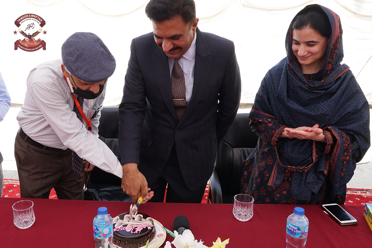 Welcome of Brigadier Rehan Maqsood Alam SI (M) Pic 3