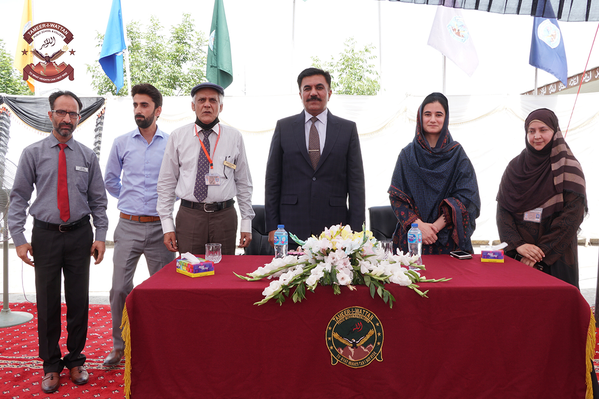 Welcome of Brigadier Rehan Maqsood Alam SI (M) Pic 4