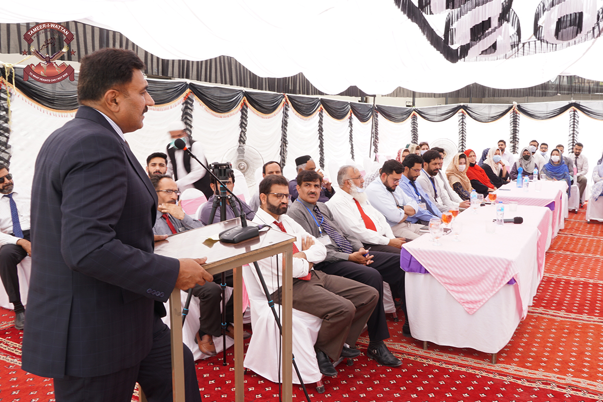 Welcome of Brigadier Rehan Maqsood Alam SI (M) Pic 5