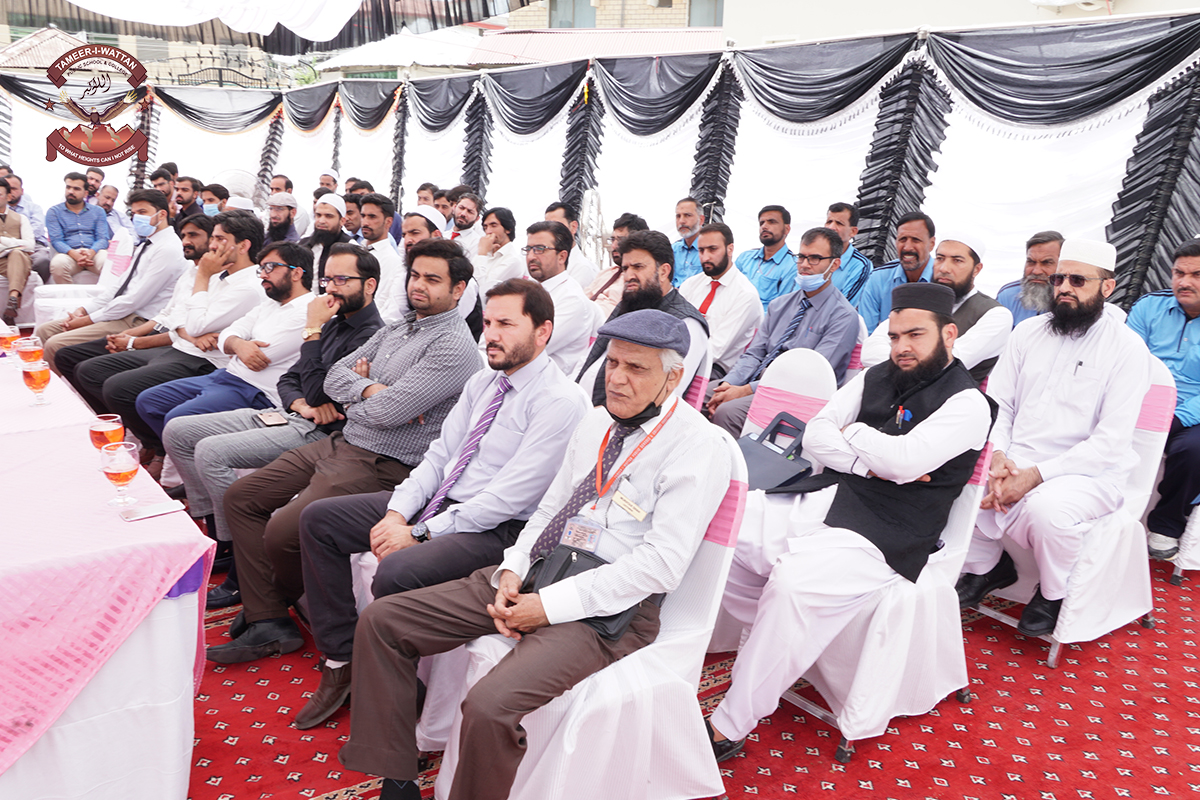 Welcome of Brigadier Rehan Maqsood Alam SI (M) Pic 6