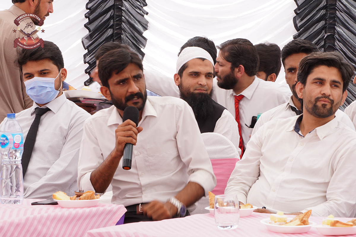 Welcome of Brigadier Rehan Maqsood Alam SI (M) Pic 8