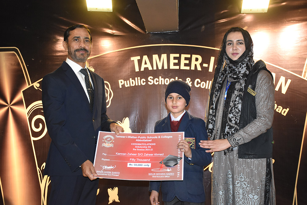 Scholarship Holders Abbottabad Campus