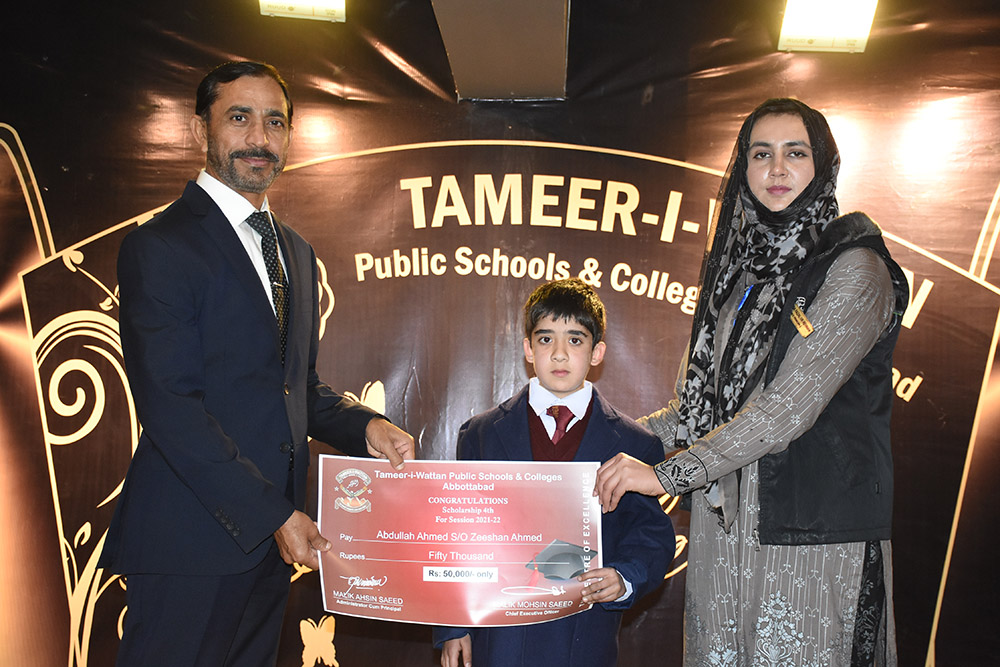 Scholarship Holders Abbottabad Campus