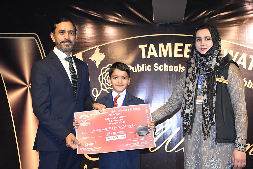 Scholarship Holders Abbottabad Campus