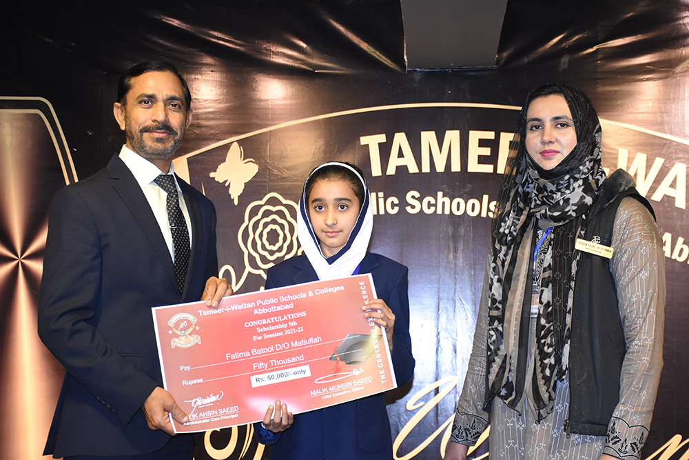 Scholarship Holders Abbottabad Campus