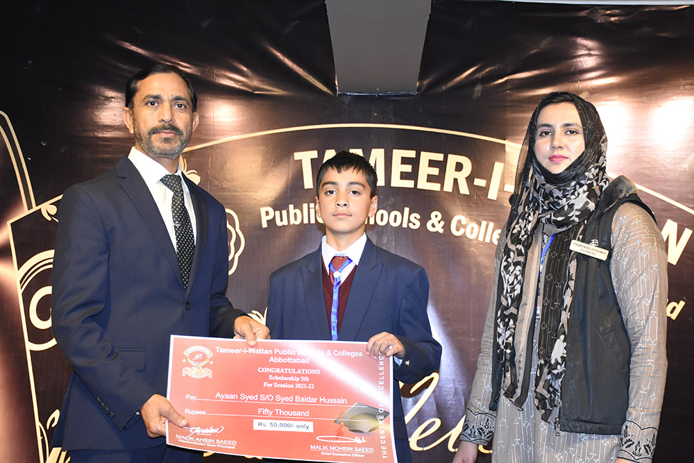 Scholarship Holders Abbottabad Campus