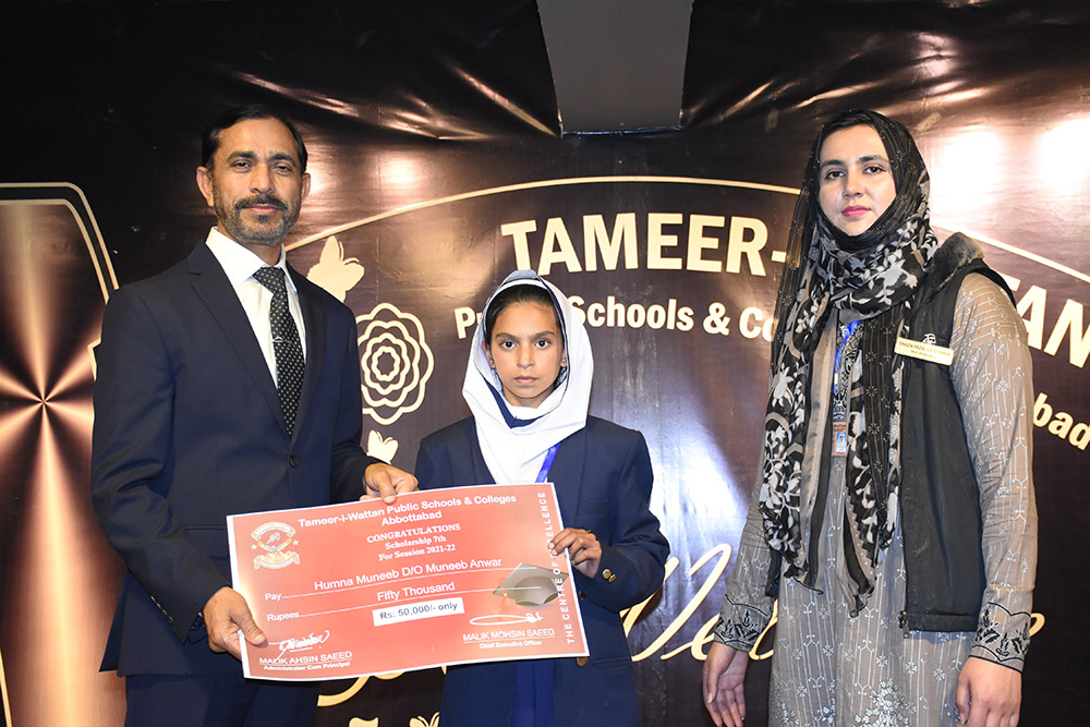 Scholarship Holders Abbottabad Campus