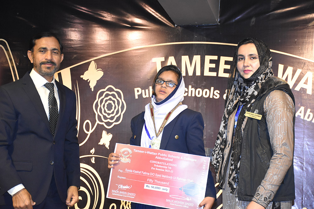 Scholarship Holders Abbottabad Campus