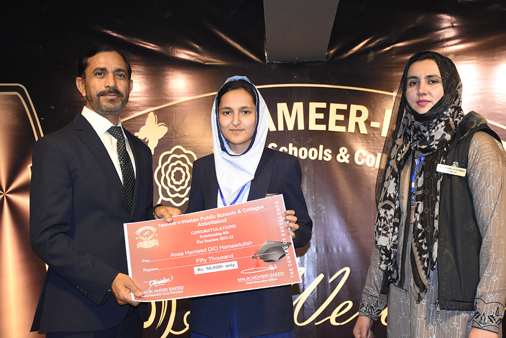 Scholarship Holders Abbottabad Campus