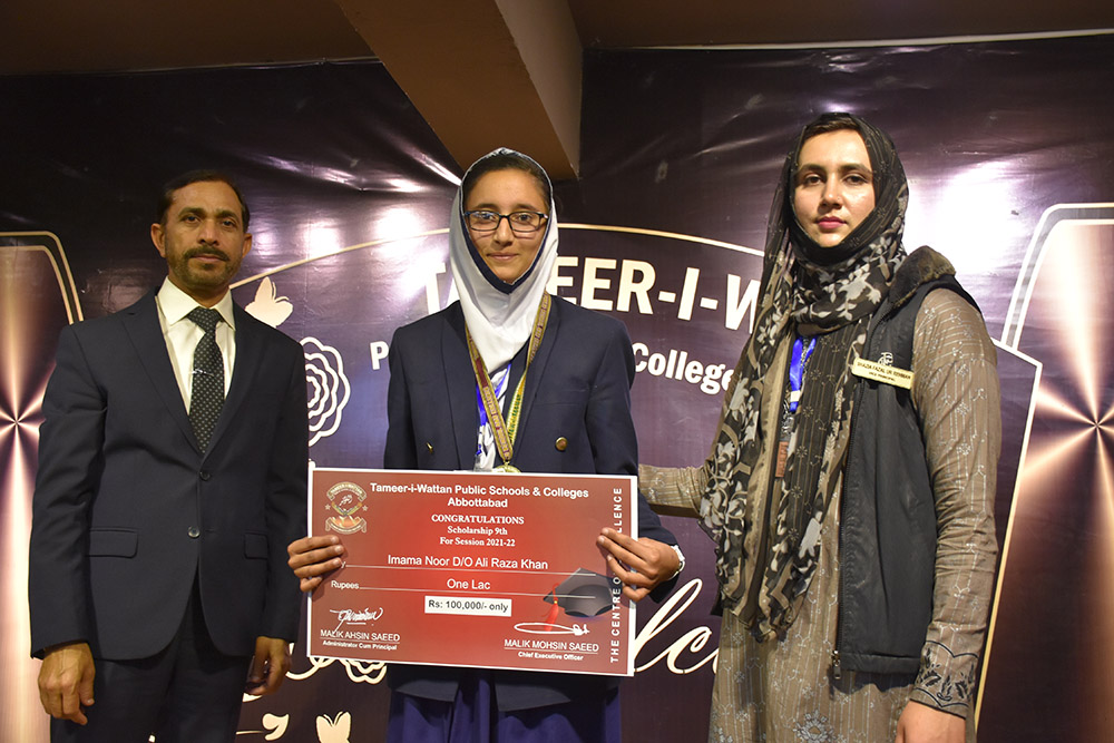 Scholarship Holders Abbottabad Campus