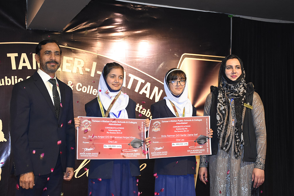 Scholarship Holders Abbottabad Campus
