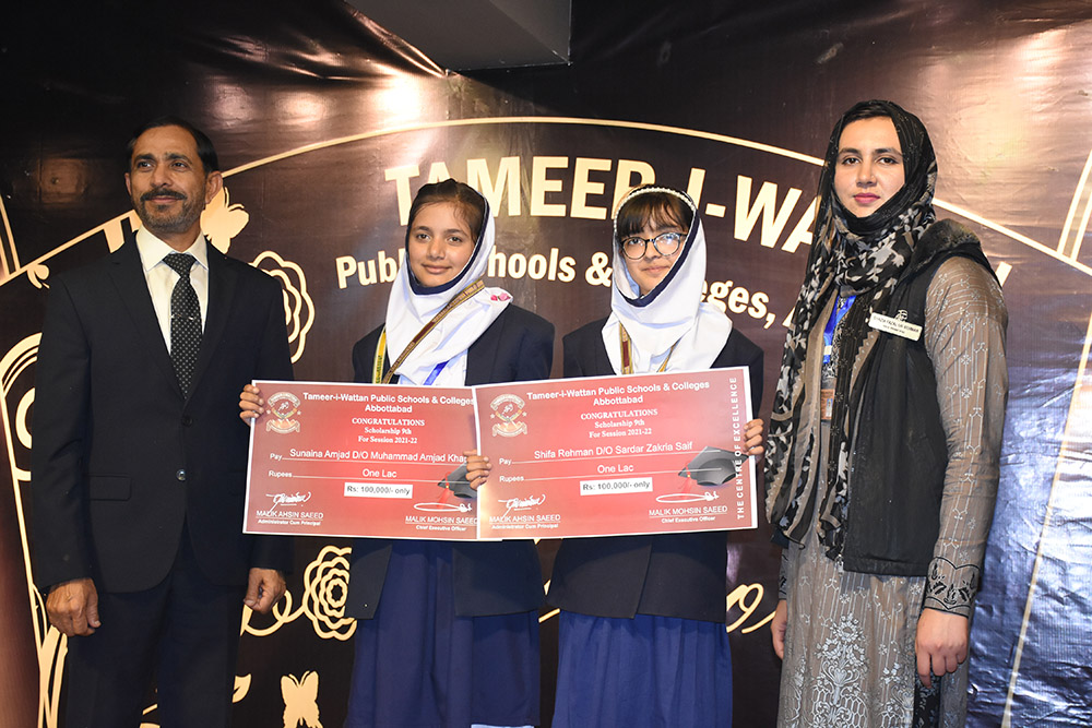 Scholarship Holders Abbottabad Campus